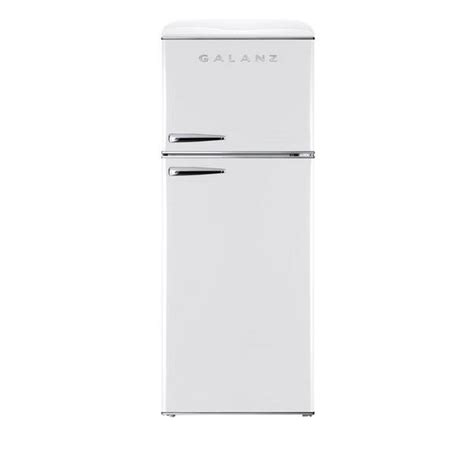 Galanz 24 In W 12 0 Cu Ft Retro Frost Free Top Freezer Refrigerator