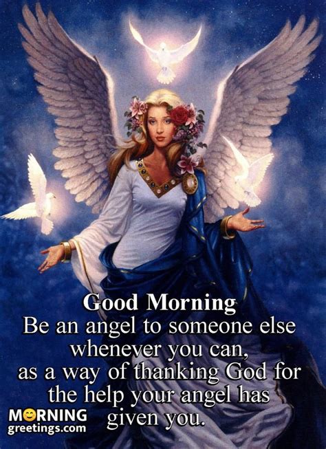 40 Good Morning Angel Images