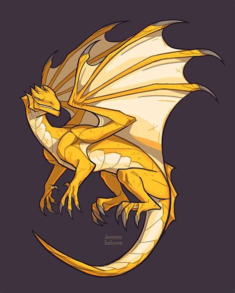 Yellow Dragon By Oxboxer On Deviantart Yellow Dragon Dragon Artwork
