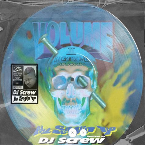 Dj Screw All Screwed Up Lp Picture Disc Seasick Records