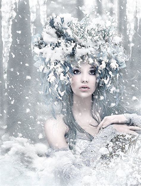 Winter Witch Snow Fairy Winter Fairy Winter Magic Winter Snow Snow