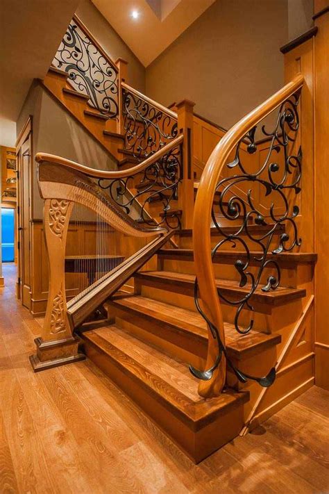 Unique Carved Wood Staircase Ideas An Exclusive Feature Of Interior Design
