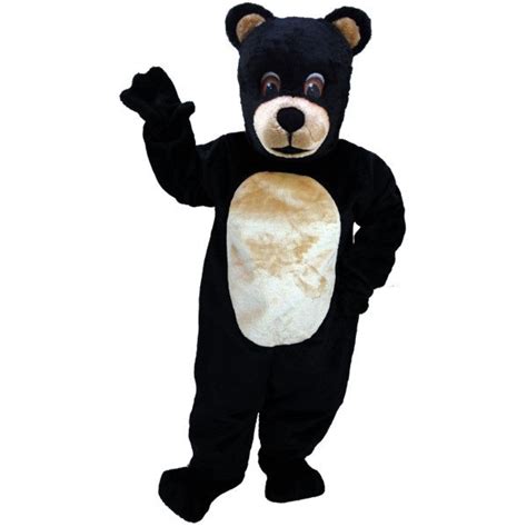 Jr Black Bear Lightweight Mascot Costume Starcostumes