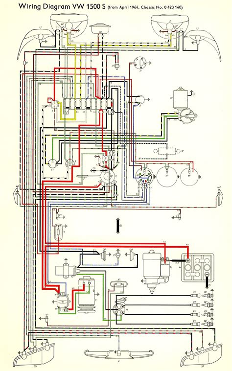 Vw Beetle Wiring Diagram 1967 Wiring Diagram
