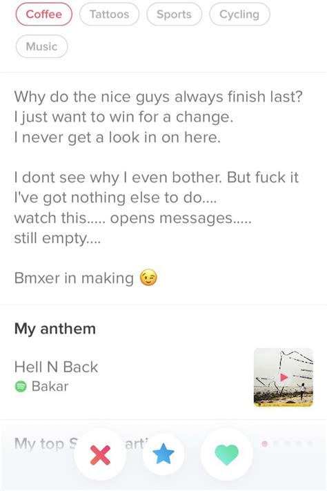 Nice Guy Clearly Hasnt Had Much Luck On Tinder Niceguys