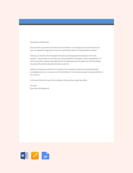 Find the perfect mailing letter post office stock photo. FREE 27+ Resignation Email Examples in DOC | Google Docs | Apple Pages | Examples