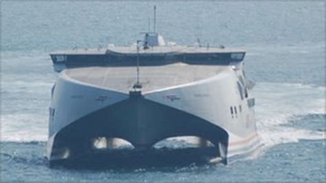 Engine Fault Continues To Affect Condor Ferries Sailing Bbc News