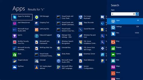 How To Search Applications In Windows 8