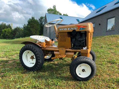 Bolens Husky 600 Lawn Tractor With Sickle Bar Mower Attachment Bolens