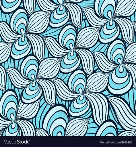 Seamless Abstract Hand Drawn Pattern Royalty Free Vector