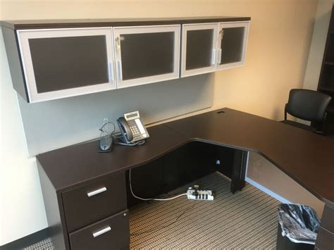 Used Office Desks 6 12 X 6 L Shaped Desk By Global At Furniture Finders