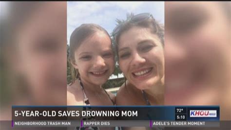 Five Year Old Saves Mom After Seizure In The Pool Khou Com