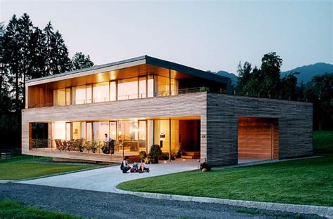 Holzhaus Bauen Vor And Nachteile Von Holzhäusern Modern Wooden House