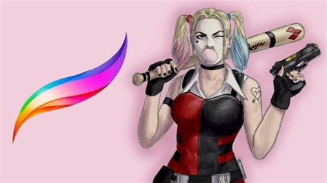 Cassie Quinn Speedpaint Cassie Cage Harley Quinn YouTube