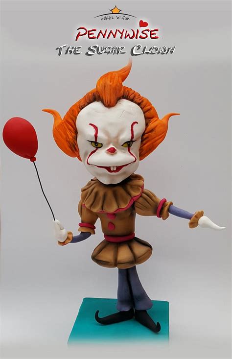 Pennywise The Sugar Clown Cake By Dirk Luchtmeijer Cakesdecor