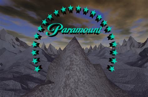 Paramount Pictures Logo Stone Rock Mountains By J0j0999ozman On