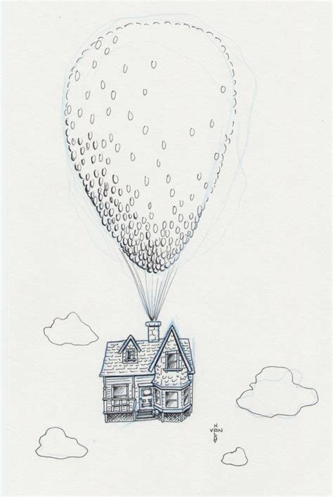 Up Movie House Drawing At Explore Collection Of Up