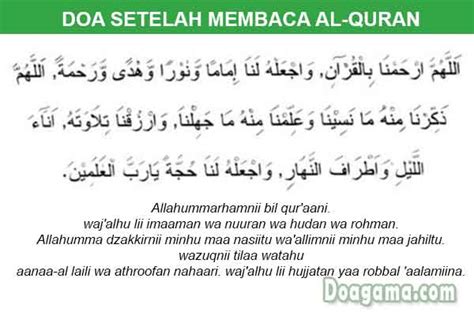 Doa Setelah Selesai Membaca Al Quran Yang Shahih Manhaj Salaf My XXX