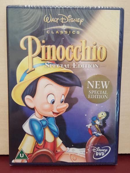 Pinocchio Dvd 2003 New Sealed Special Edition Walt Disney