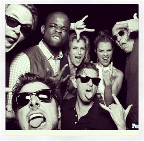 Kirsten Nelson Posted This Awesome Psych Cast Photo Psych Cast Psych