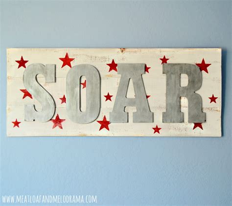 Diy Aviation Inspired Wall Art For A Boys Room Meatloaf And Melodrama