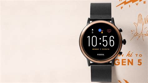 Fossil Smartwatch Snapdragon Wear 3100 Und Mehr Speicher In 5