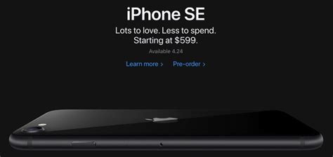 You Can Now Buy Apples Iphone Se 2020 In Canada Iphone In Canada Blog