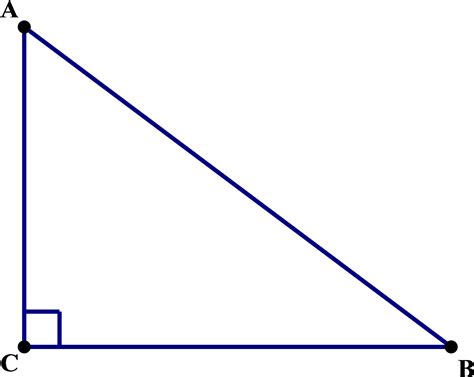 Right Triangle Png Right Angled Triangle Diagram Clipart Full Size