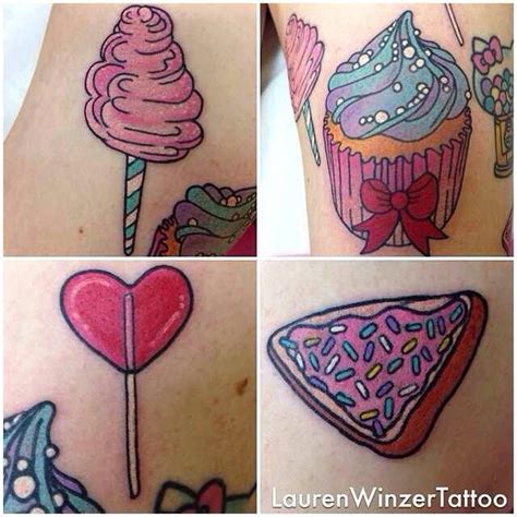 Pin By Adrienne On Cutesy Ink Candy Tattoo Cute Tattoos Girly Tattoos