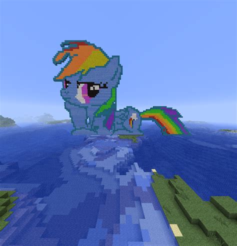 Rainbow Dash In Minecraft By Disks1234 On Deviantart