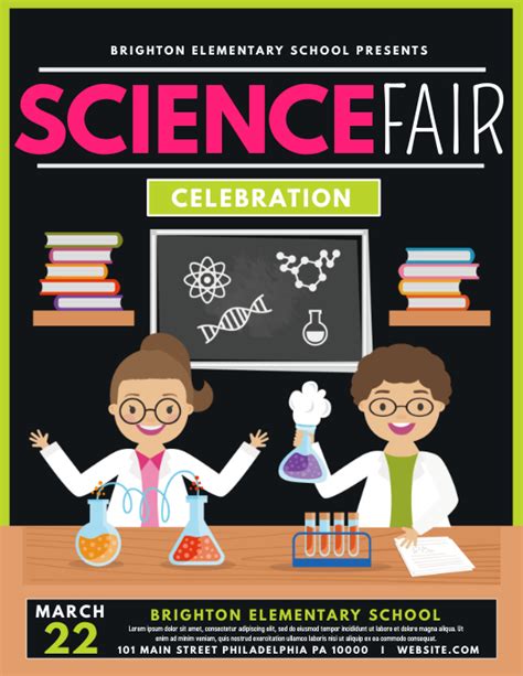 Science Fair Poster Template