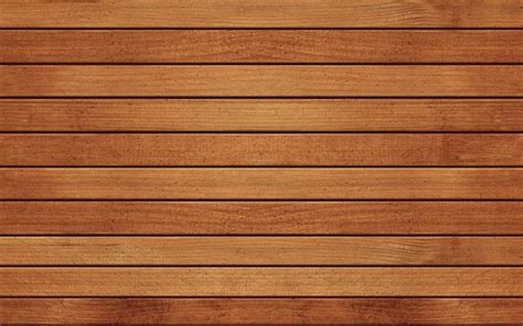 Download Wallpapers Horizontal Wooden Planks Brown Wooden Background