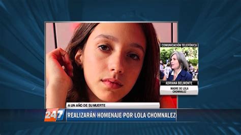 Homenaje A Lola Chomnalez Adriana Belmonte Mama De Lola Youtube