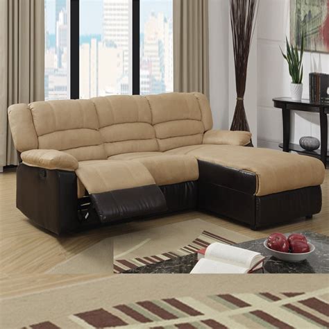 15 best collection of sectional sofas for small spaces with recliners