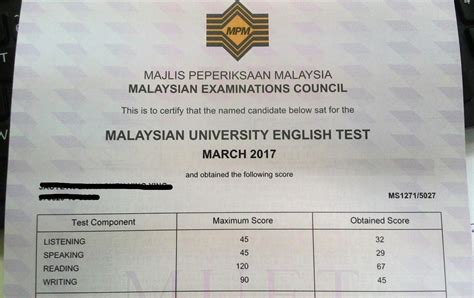 Officially recognised by the ministry of higher education (mohe), the malaysian qualifications. ESL Learning And More: MUET (Malaysian University English ...