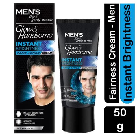 Fair And Lovely Glow And Handsome Mens Instant Brightness Cream 50g