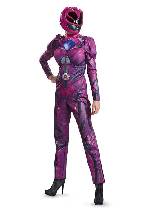 Power Rangers Movie Pink Ranger Deluxe Costume For Women