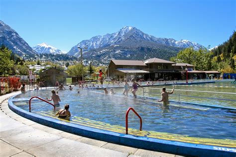 The Ouray Hot Springs In Late Summer