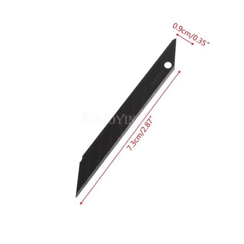 10pcs 30 Levels Snap Off Alternative Razor Blades 9mm Shaving Blade