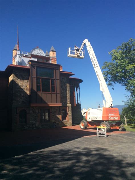 Maybe you would like to learn more about one of these? Work continues on the observatory tower. | Historical ...