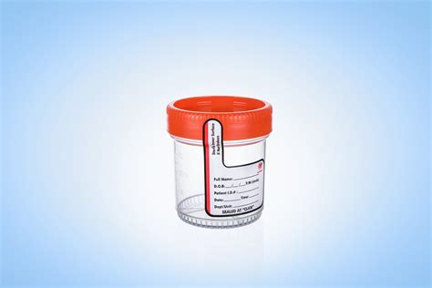 95kpa Compliant Specimen Container 90ml Sterile Urine Cup With Leak
