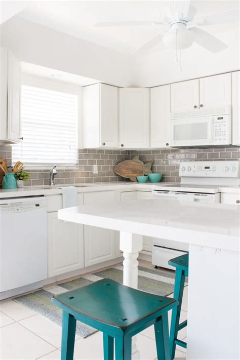 Beach Condo Kitchen Makeover The Lilypad Cottage