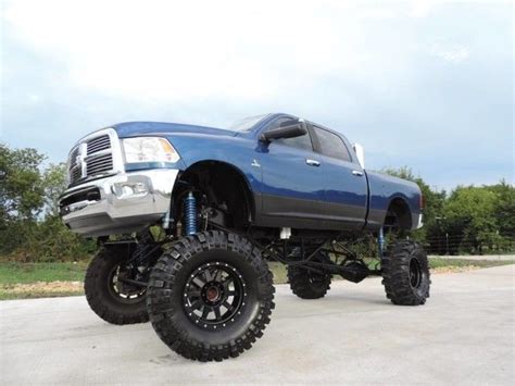 The base engine is a 3.7 liter v6 that makes 210 horsepower and 235 pound feet of torque. 2010 Dodge SLT 4x4 Custom Lifted Cummins Monster Show ...