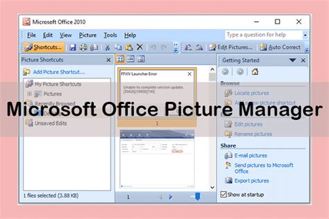 Microsoft Office Picture Manager How To Get And Use It