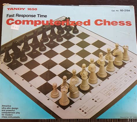 34 Year Old Computerized Chess Set 2 At The Op Shop Still Works R
