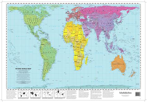 World Map With Accurate Proportions