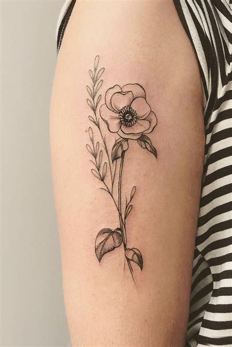Poppy Flower Tattoos For Men And Women Body Tattoo Art