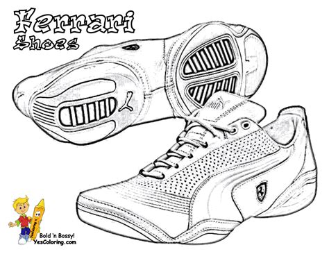 What we love most about puma running sneakers is that they are constantly innovating their materials and construction to provide runners with just the right amount of support and. Heart Pounding Ferrari Coloring | 29 Free Boys Car ...