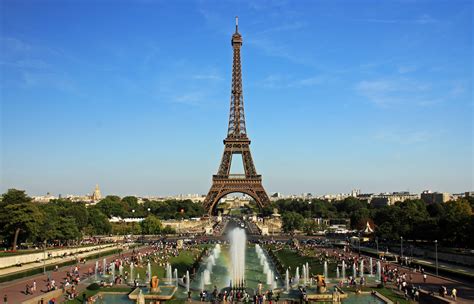 Fileeiffel Tower From Trocadero