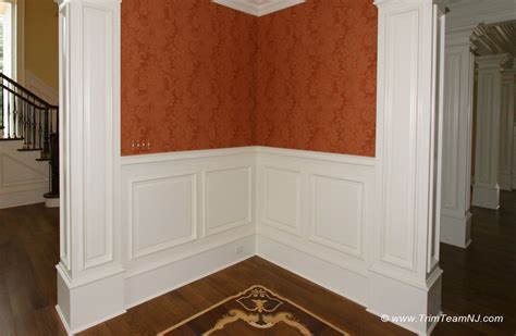 Wainscot And Picture Frames Traditional Dining Room New York By